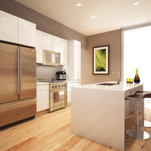 White Lacquer Cabinets