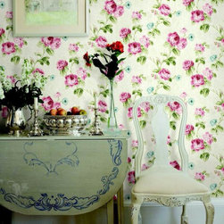 Countryside Kitchen Florals - Wallpaper