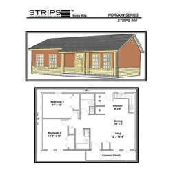800 sq. ft. Horizon Series - Building Materials