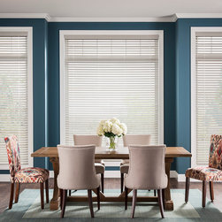 White Real Wood Blinds - Products
