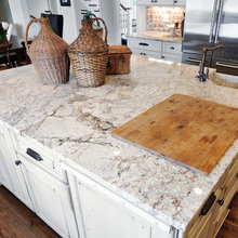 White granite countertop examples