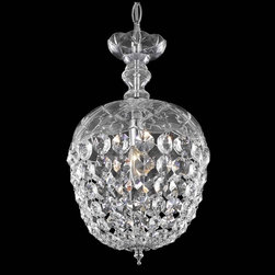 Chic Olde World Crystal Mini Pendant Chandelier Lighting - Pendant Lighting