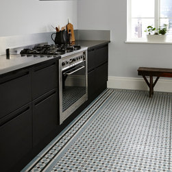 Henley Ice Patterned Ceramic Tile - Flooring