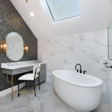 Light & Airy Contemporary Bathroom