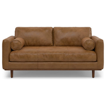 Morrison 72-Inch Sofa In Genuine Leather