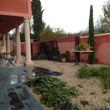 Jardin en la granja