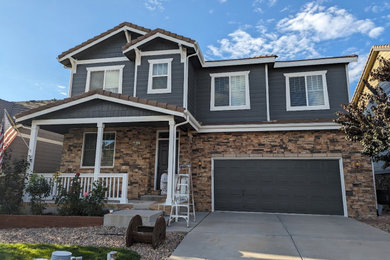 Transitional exterior home photo in Denver