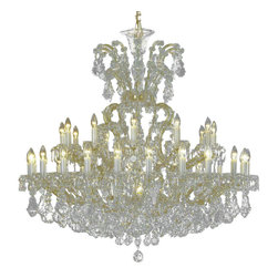 Inviting Home - Maria Theresa Crystal Chandelier - Chandeliers