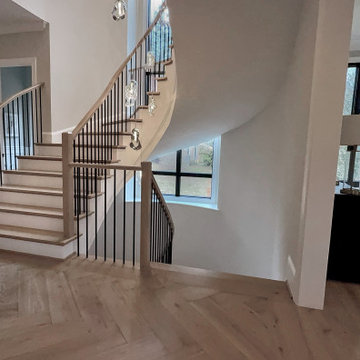 Project #150 | Contemporary White Oak Curve