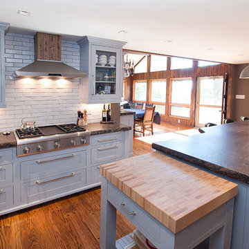 Grey Shaker Cabinetry