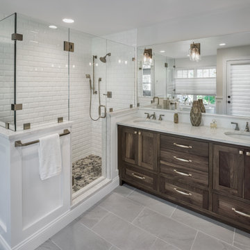 Traditional Master Bath Remodel in East Greenwich