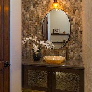 Kleine Mediterrane Gästetoilette & Gäste-WC: Ideen für Gästebad- und