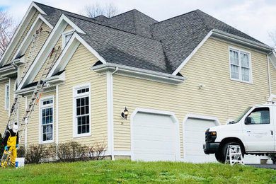 New Home Project Painting Exterior in Connecticut