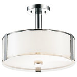 CWI LIGHTING - CWI LIGHTING 5571P21C-R 5 Light Drum Shade Chandelier with Chrome finish - CWI LIGHTING 5571P21C-R 5 Light Drum Shade Chandelier with Chrome finishThis breathtaking 5 Light Drum Shade Chandelier with Chrome finish is a beautiful piece from our Lucie Collection. With its sophisticated beauty and stunning details, it is sure to add the perfect touch to your décor.Collection: LucieCollection: ChromeMaterial: Metal (Stainless Steel)Shade Color: WhiteShade Material: GlassHanging Method / Wire Length: Comes with 6" of wireDimension(in): 11(H) x 21(Dia)Max Height(in): 12Bulb: (5)60W E26 Medium Base(Not Included)CRI: 80Voltage: 120Certification: ETLInstallation Location: DRYOne year warranty against manufacturers defect.