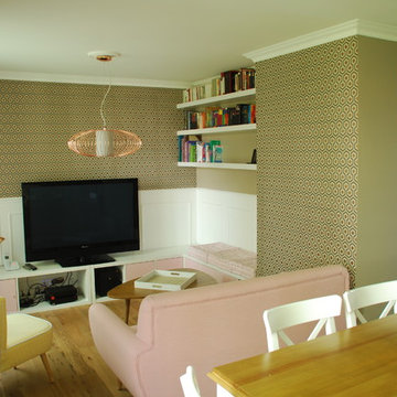 Décoration style 50's pour un appartement 3 pièces