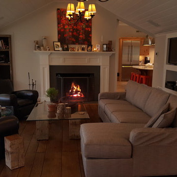 Pound Ridge Transitional Farmhouse