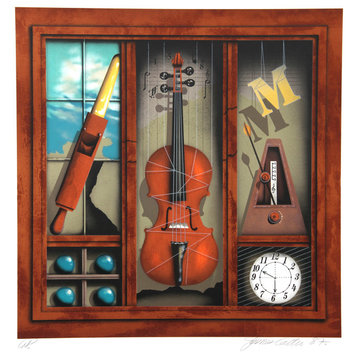 "Music Box, VIolin" Artwork