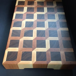 Walnut, Cherry & Maple Cutting Board - Products