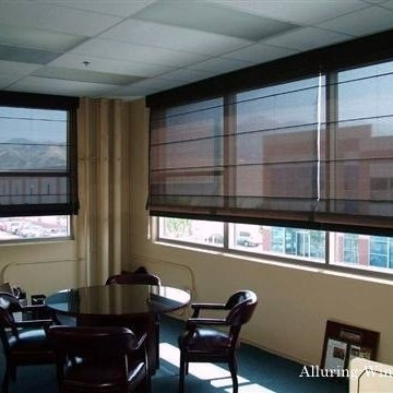 Solar Roman Shades by Alluring Window