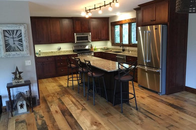 Kitchen - country kitchen idea in Other