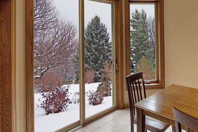 Example of a dining room design in Other