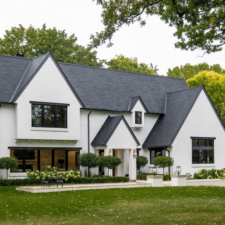 75 Beautiful Render House Exterior Ideas and Designs - September 2025 ...
