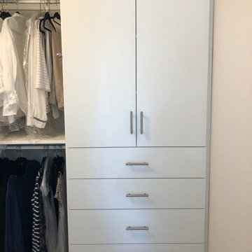 Redesigned Boston Area Simple Closet