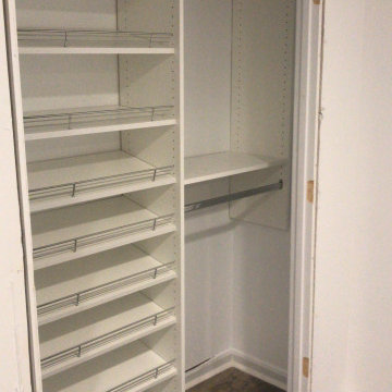 Tailored White Closet Solution for Compact Spaces