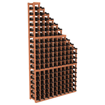 Wine Cellar Waterfall Display, Unstained