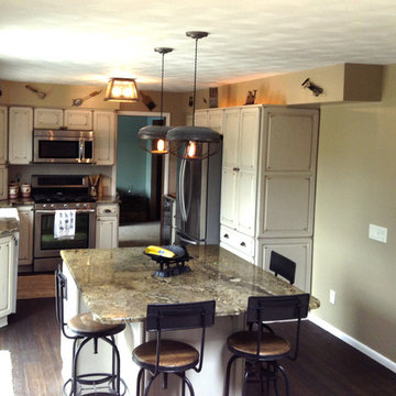 Traditional Cottage style with distressing