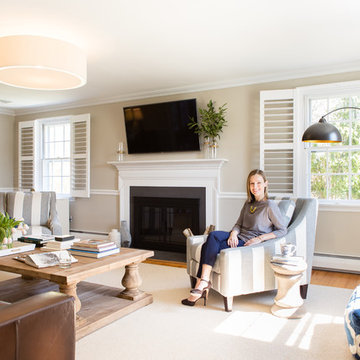 A Family Friendly Living Room in Devon