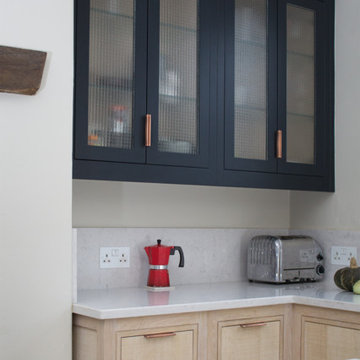 The Wexler rough sawn oak kitchen