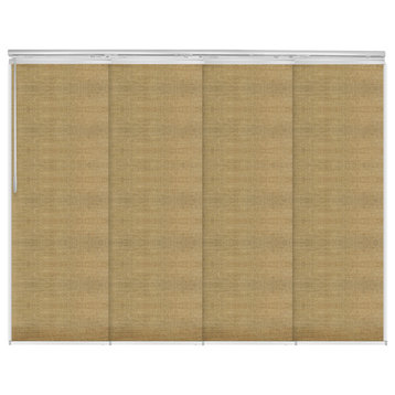 Daffodil 4-Panel Track Extendable Vertical Blinds 48-88"W