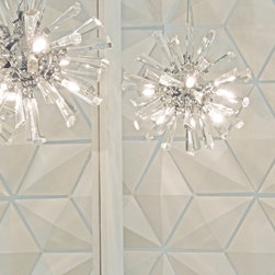 PLAYFUL BATHROOM DIVIDER FOR A MODERN BATHROOM - Screens And Room Dividers