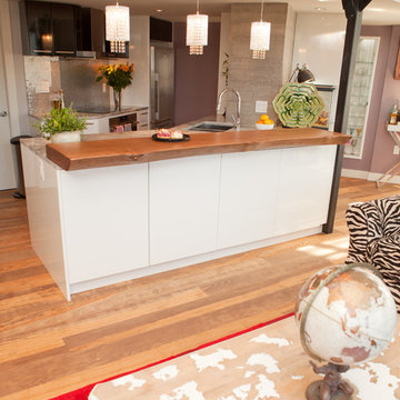 Vancouver Condo Featuring German Engineered Hardwood by HARO