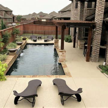 Small Zero Lot Line Pools