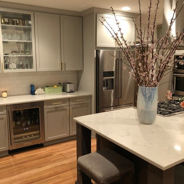 Expanded kitchen