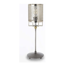 Matrix 7" Table Lamp | Chrome - Table Lamps
