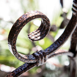 Wrought Iron Railing and Gate. - Home Fencing And Gates