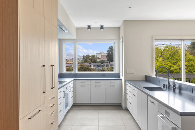 Inspiration for a modern kitchen remodel in San Francisco
