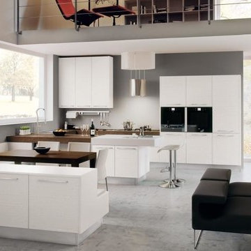 Modern Italian Custom Made Kitchens by LUBE