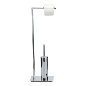 Designer Toilet Brushes and Holder Set