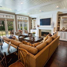 Cabinets in family room