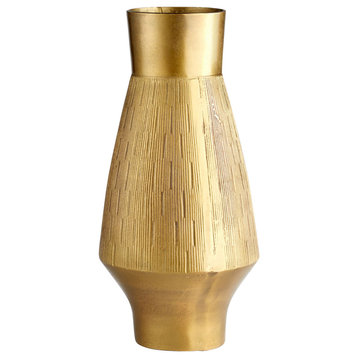 Aria Vase, Gold