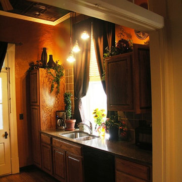 Kitchen overhaul includes fireplace, beer tap and wine fridge