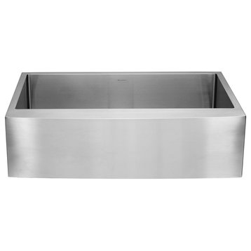 Rivage 33 x 21 Stainless Steel, Single Basin, Farmhouse Kitchen Sink with Apron