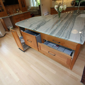Custom Cherry Kitchen Cabinetry