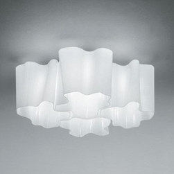 Logico Quadruple Nested Ceiling Lamp by Artemide - Ceiling Lighting