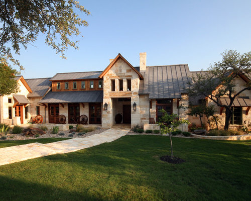 Modern Texas Country Ranch Home Design Ideas, Pictures, Remodel and Decor