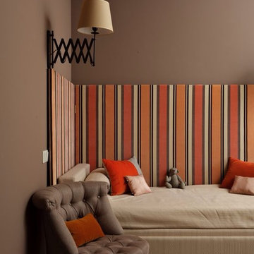 Bold coloured apartment